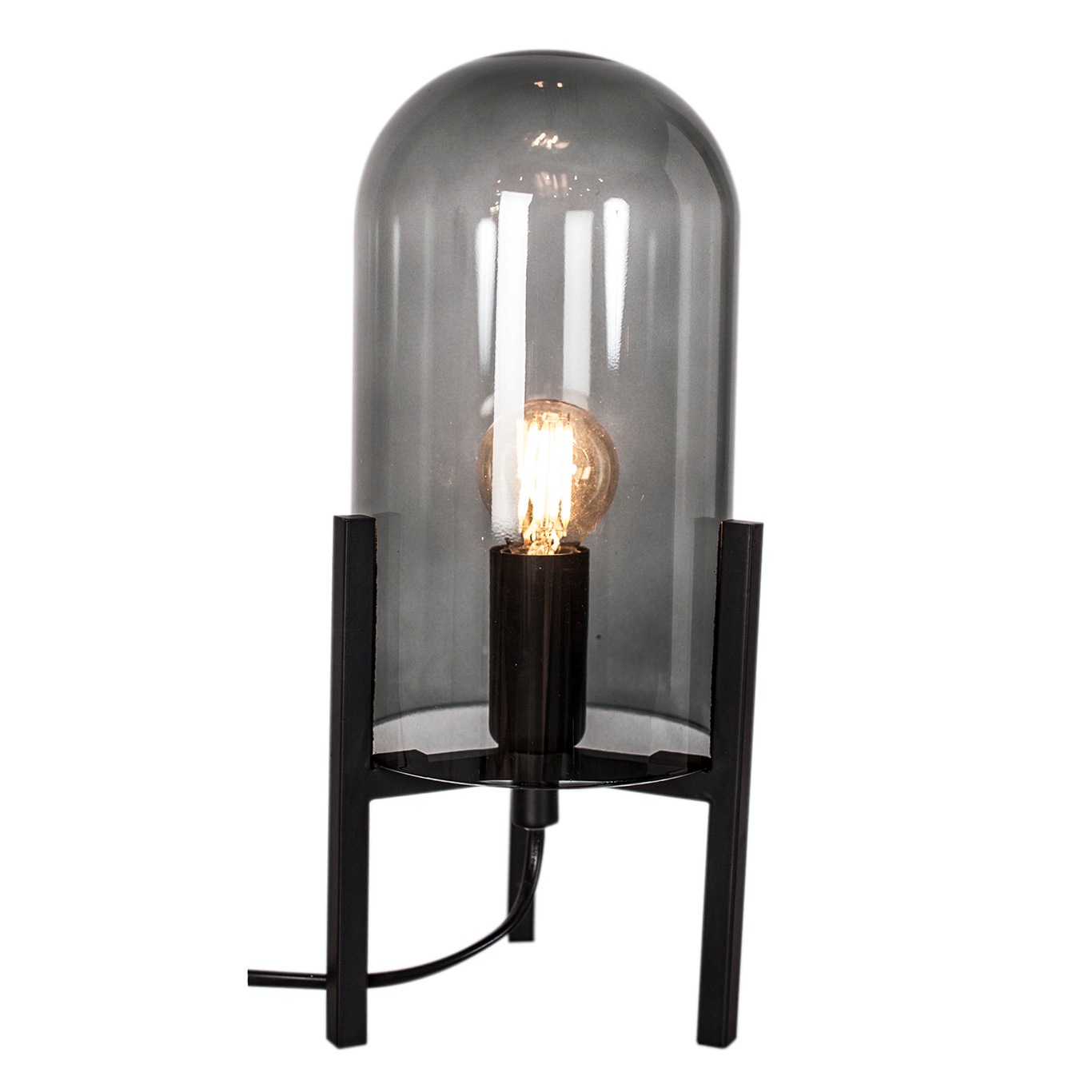Smokey Table Lamp