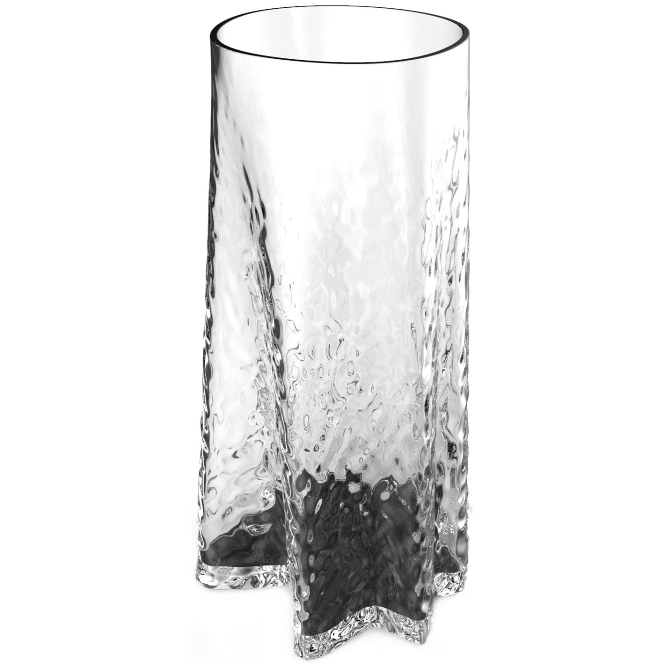 Gry Vase H30 cm, Transparent