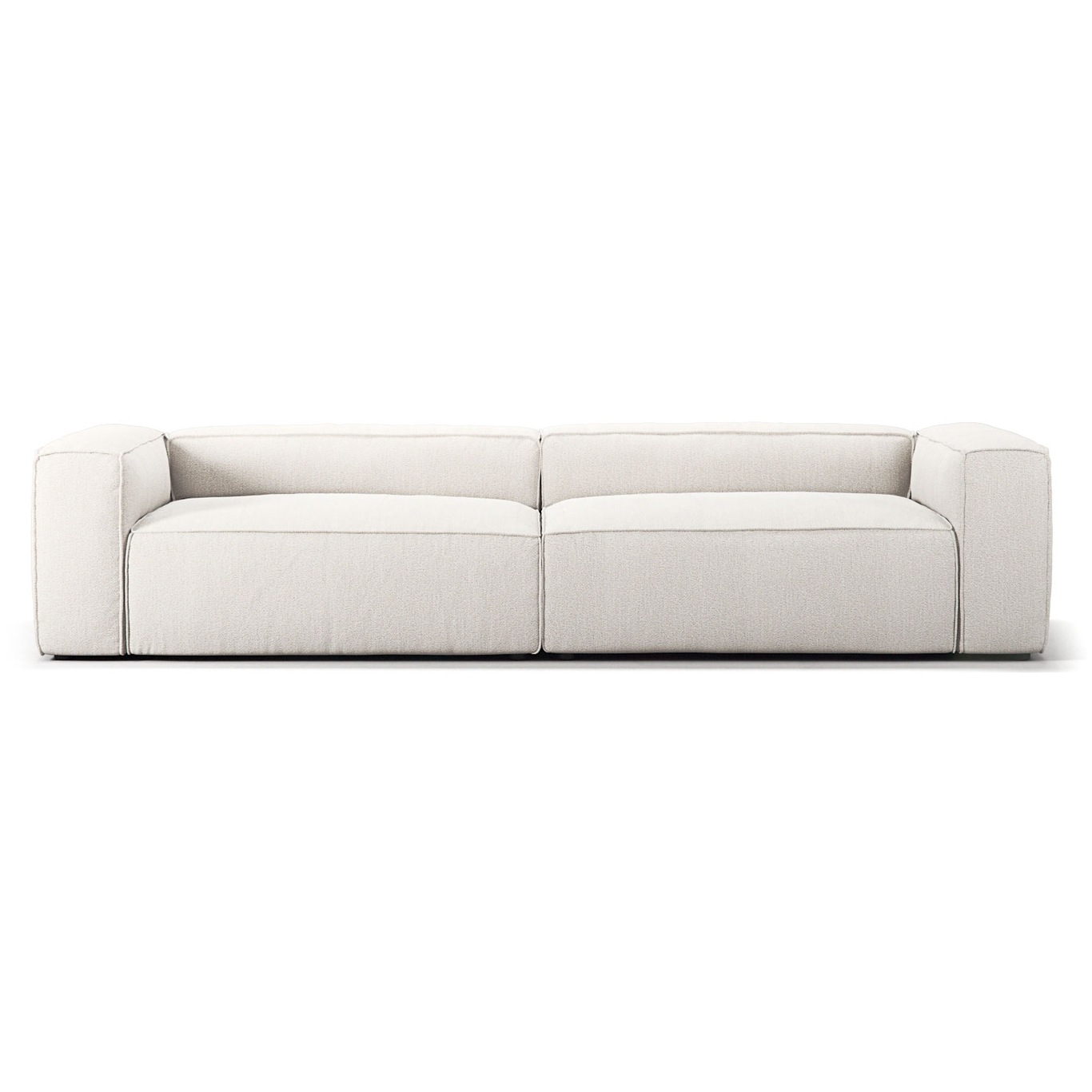 Grand 4-Sitzer-Sofa, Steam White