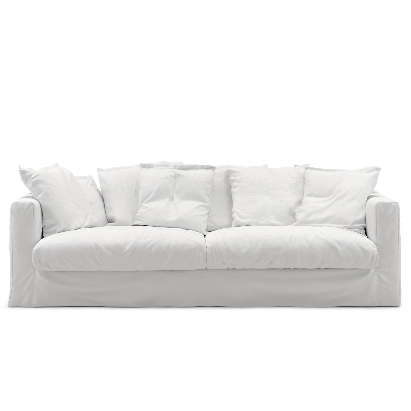 Le Grand Air Sofa 3-Sitzer Baumwolle, Weiß
