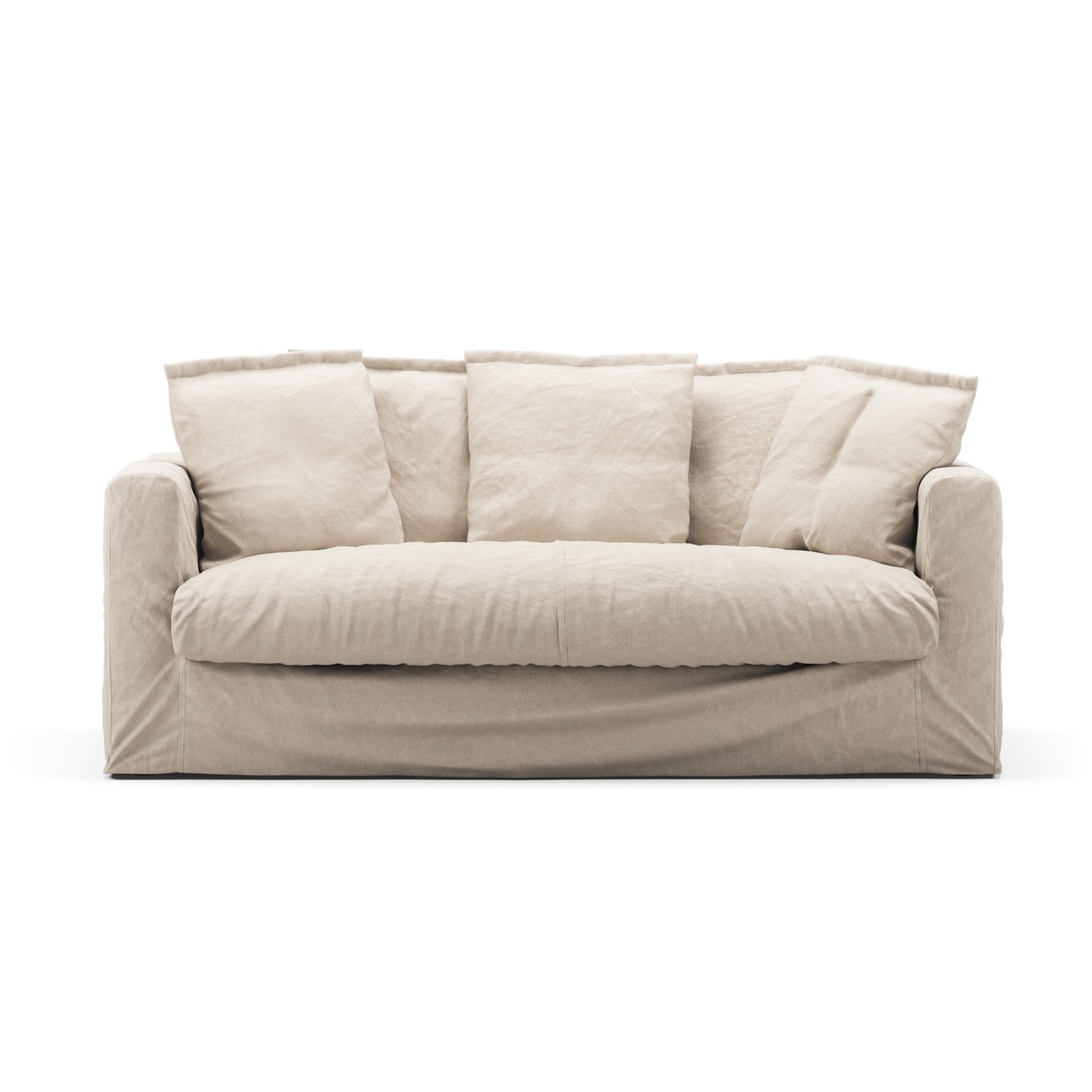 Le Grand Air Sofa 2-Sitzer Baumwolle, Beige