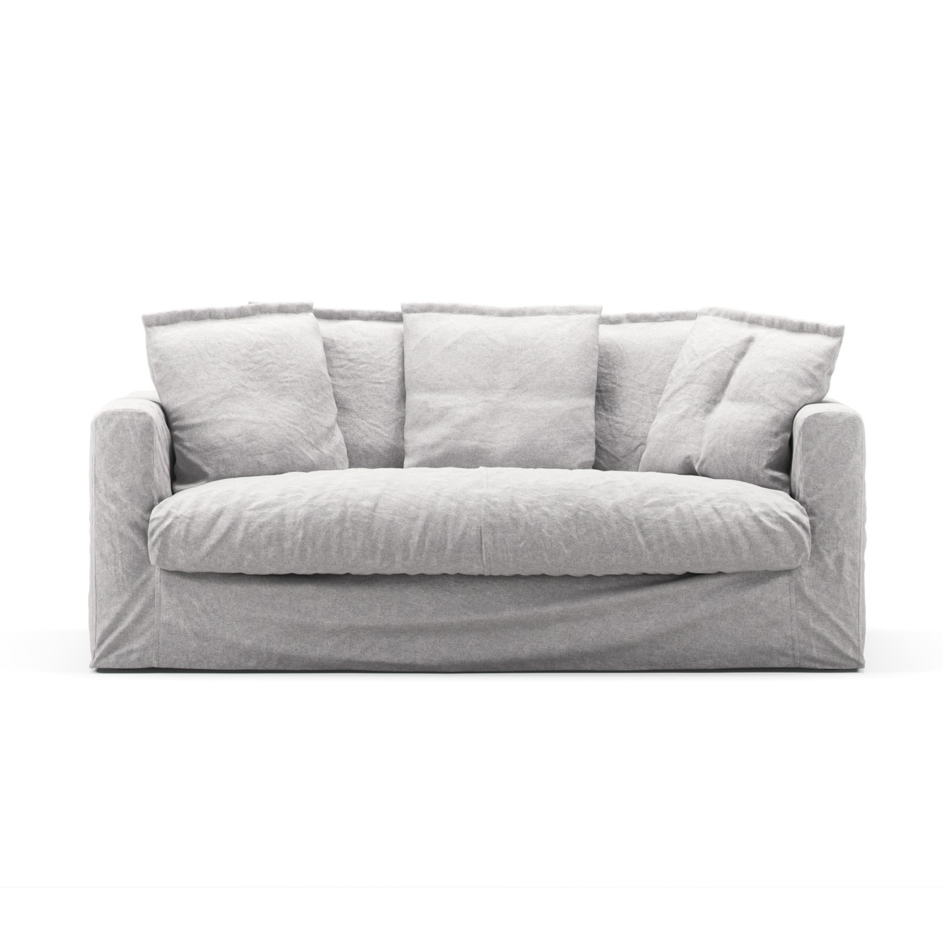 Le Grand Air 2-Sitzer-Sofa Leinen, Misty Grey