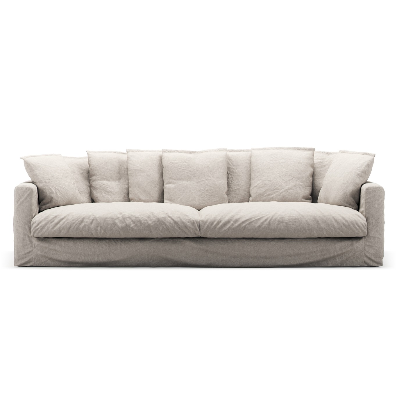 Le Grand Air Sofa 4-Sitzer Leinen, Natural Blonde