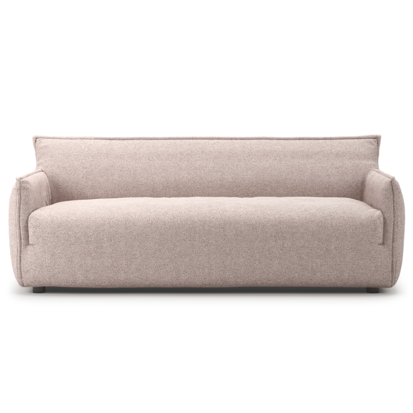Le Petite 3-Sitzer-Sofa, Blassrosa