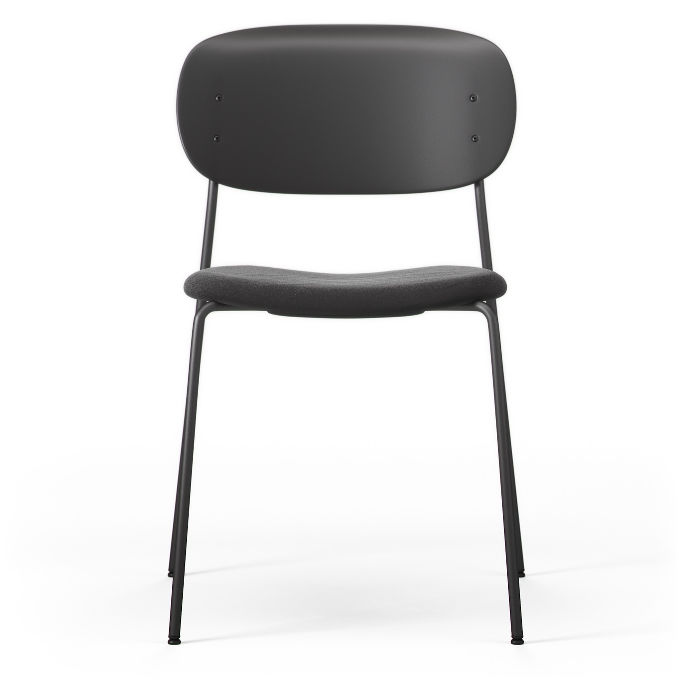 Note Stuhl, Schwarz / Schwarz Samt