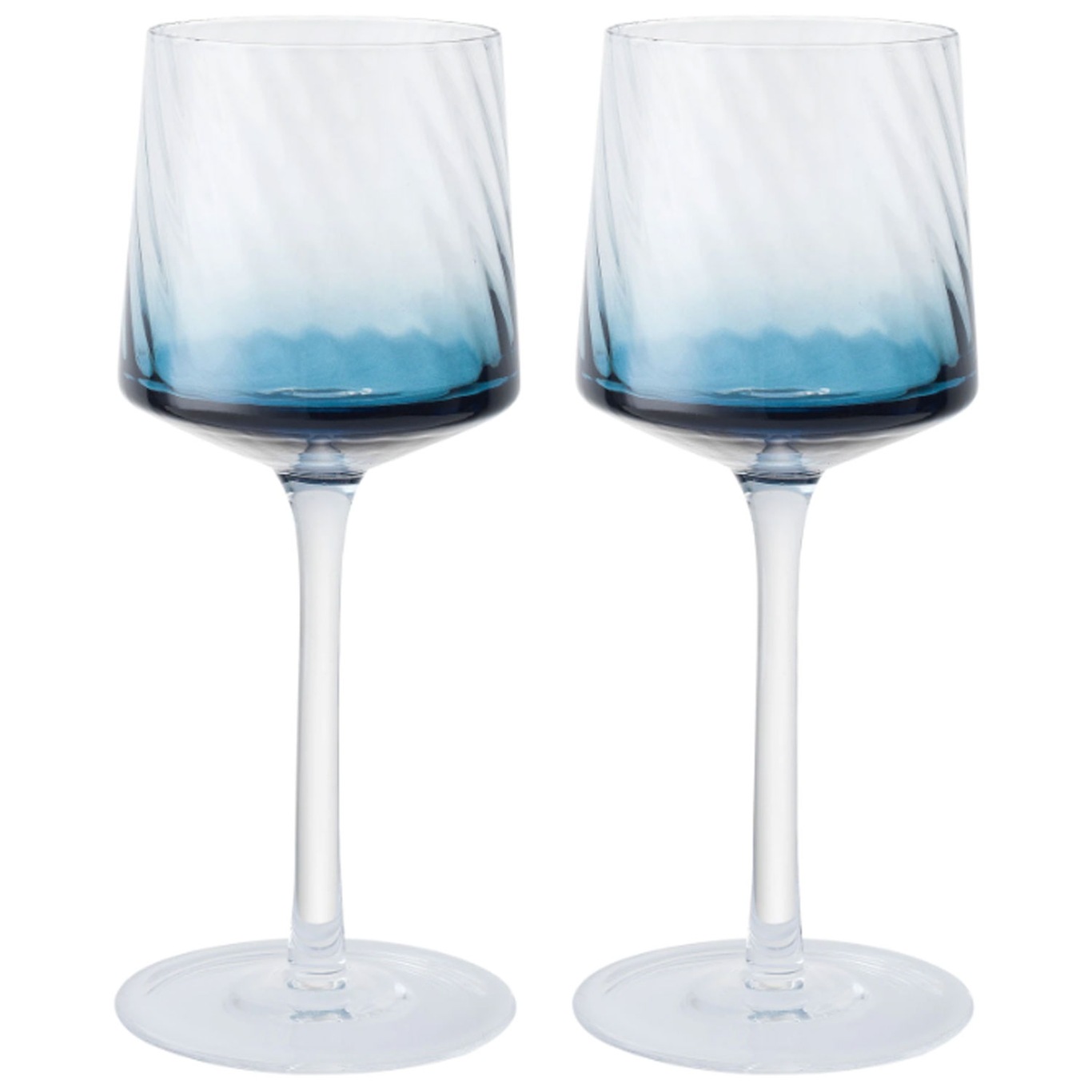 Modern Deco Weinglas 2-er Set, 33 cl