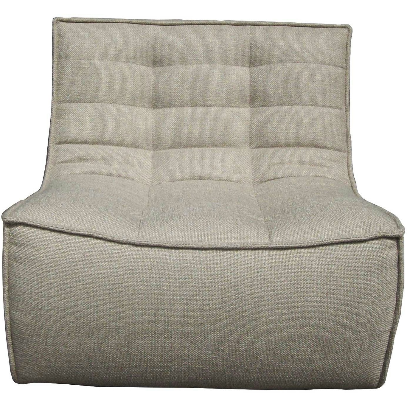 N701 Sofa, Beige 1-Sitzer