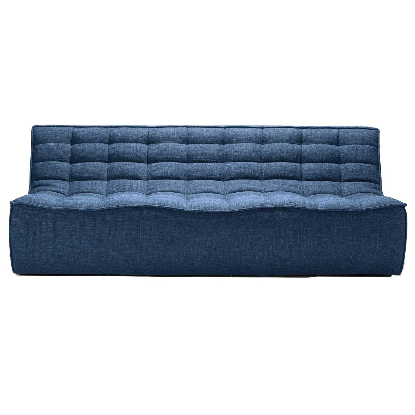 N701 Sofa, Blau 3-Sitzer