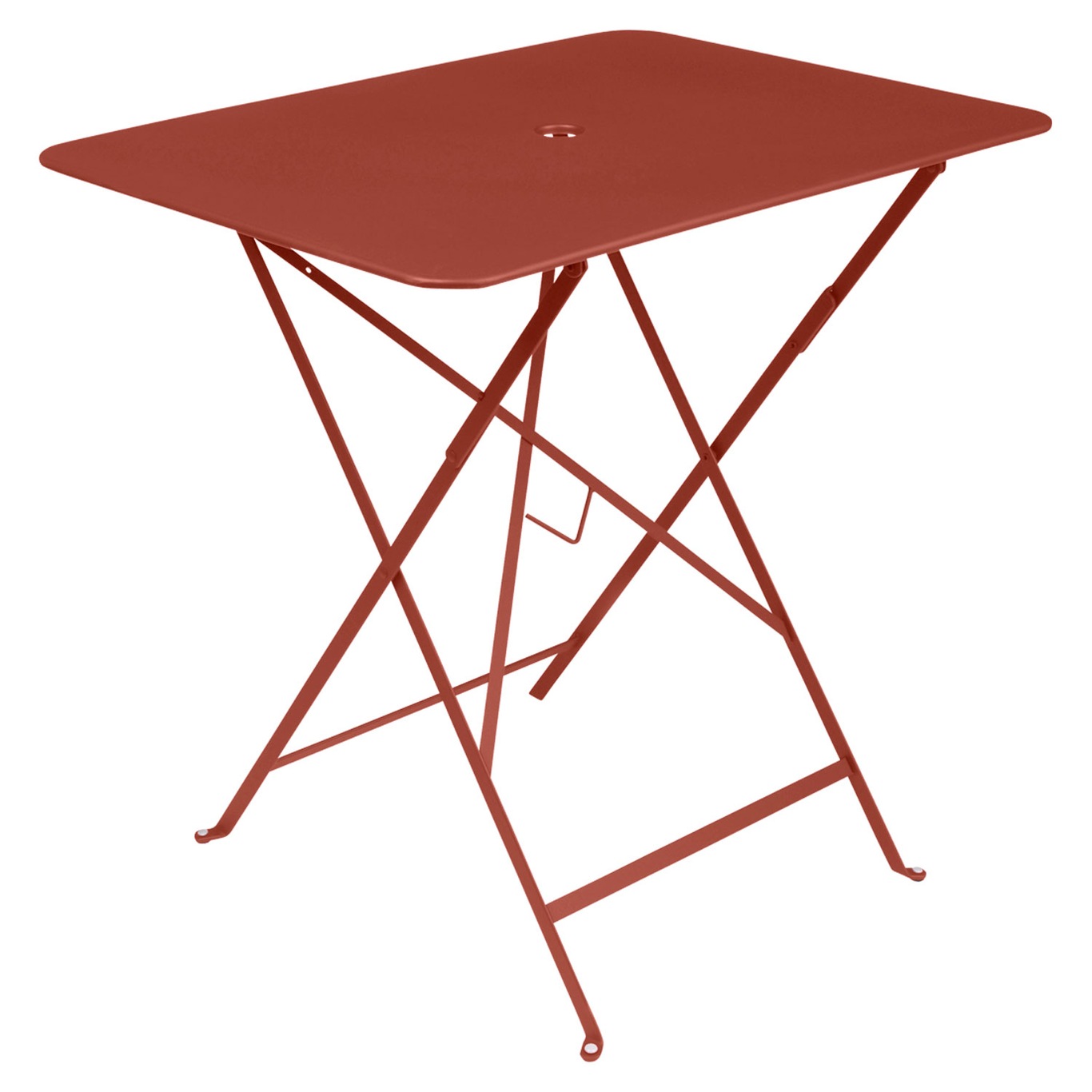 Bistro Tisch 77x57 cm, Red Ochre