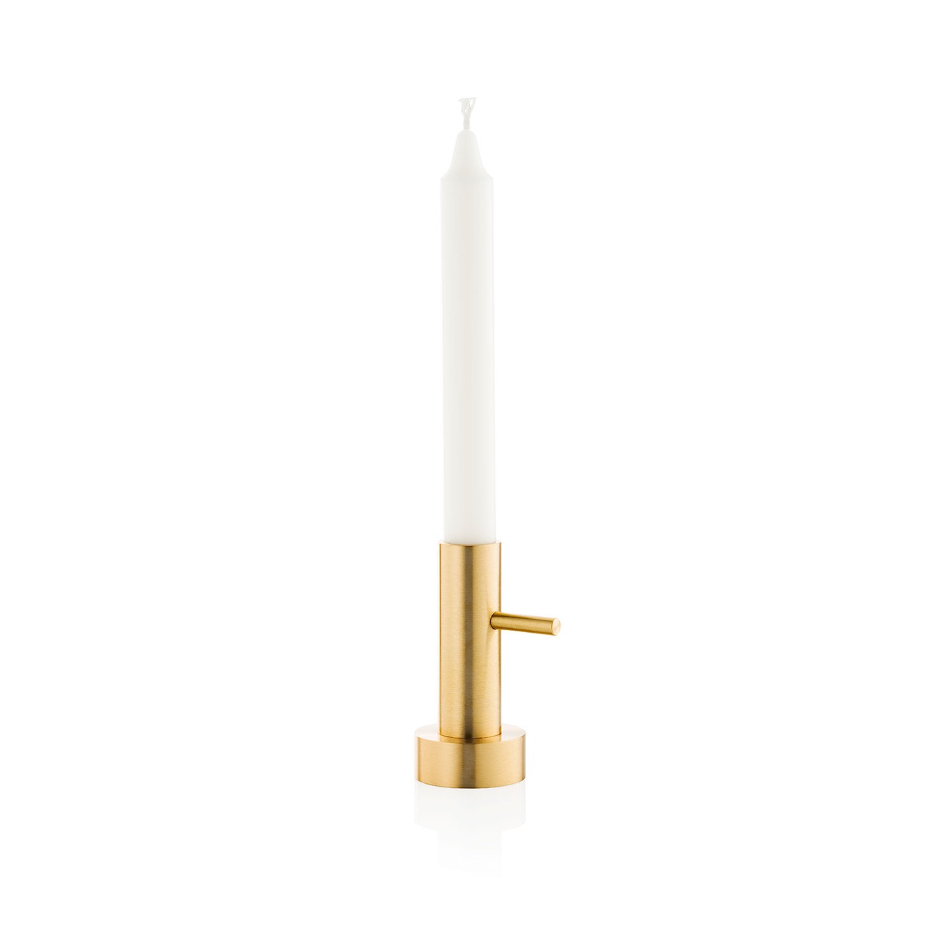 Jaime Hayon Candleholder Kerzenständer Single No1 H:10.5 cm, Messing