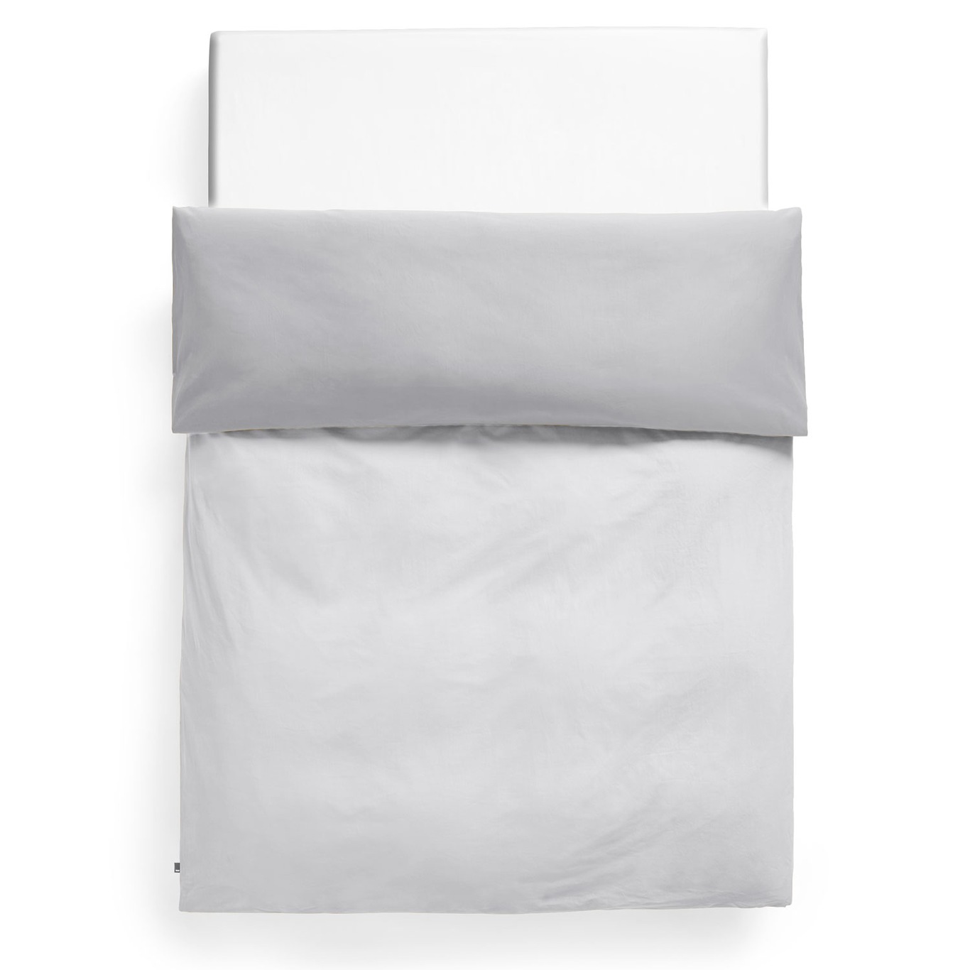Duo Bettdeckenbezug, 200x220 cm, Grau