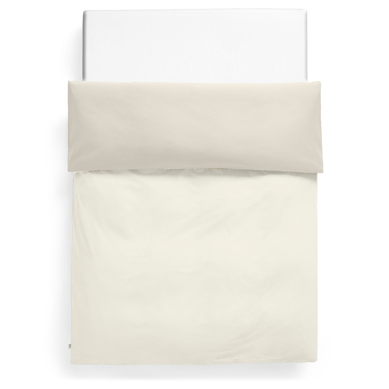 Duo Bettdeckenbezug 200x220 cm, Ivory