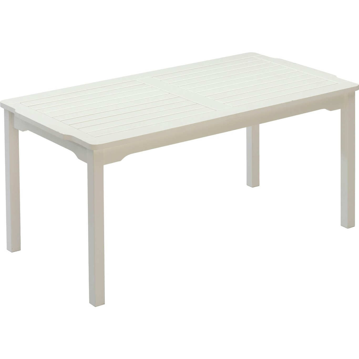 Visby Tisch 85x150x72 cm, Weiß
