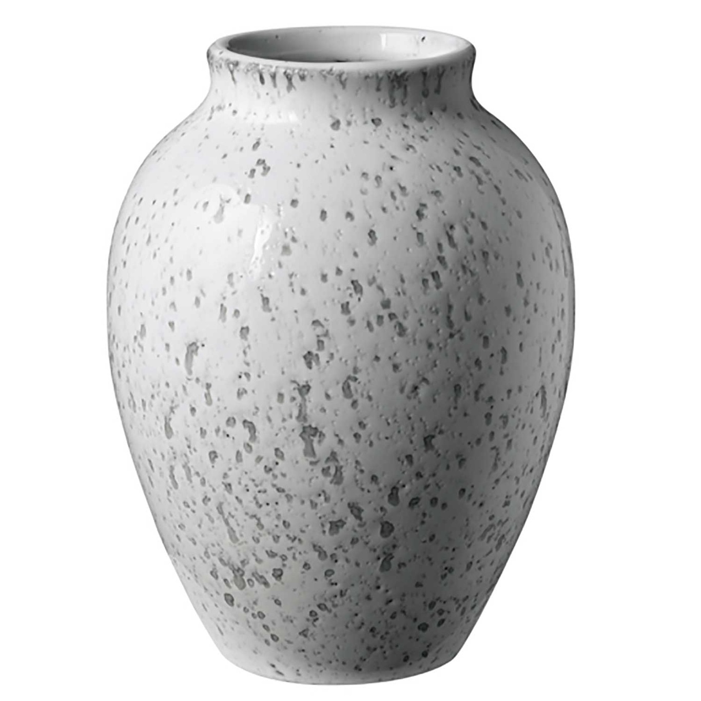 Vase 12,5 cm, White/Grey