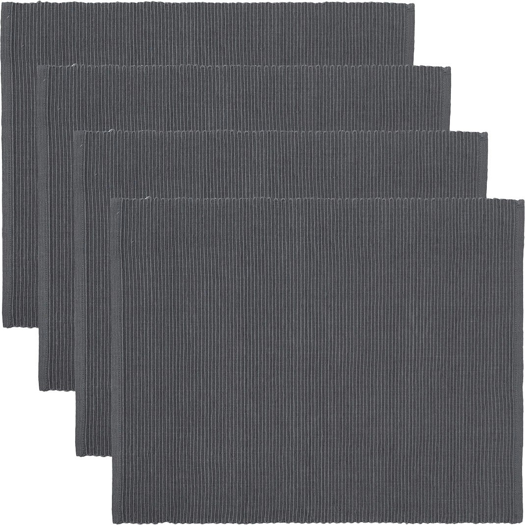 Uni Tischset 35x46 cm 4-er Set, Granite Grey