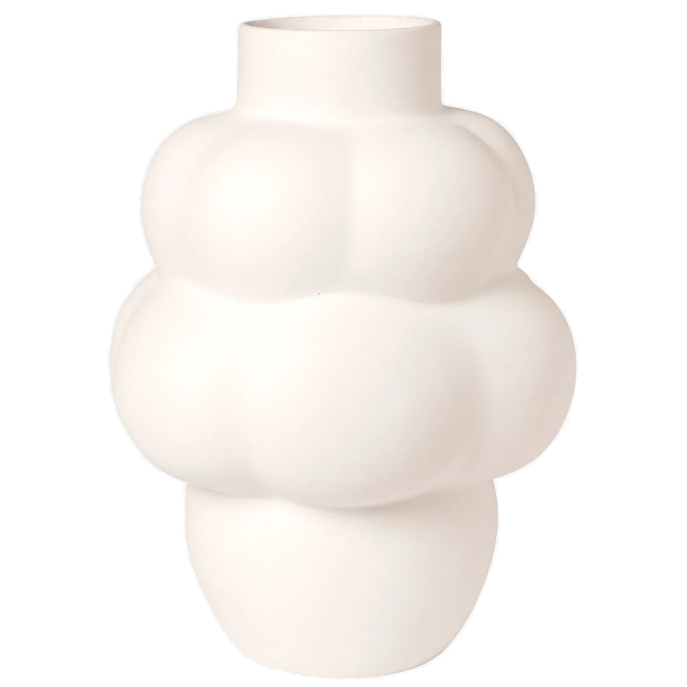 Balloon 04 Petit Vase 22 cm, Raw White