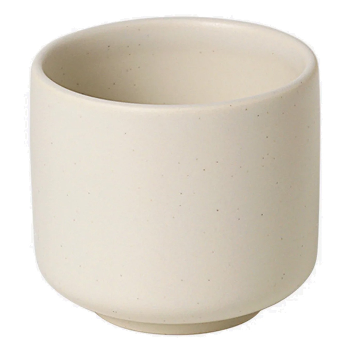 Ceramic Pisu Tasse 7.5 cm, Vanilla White