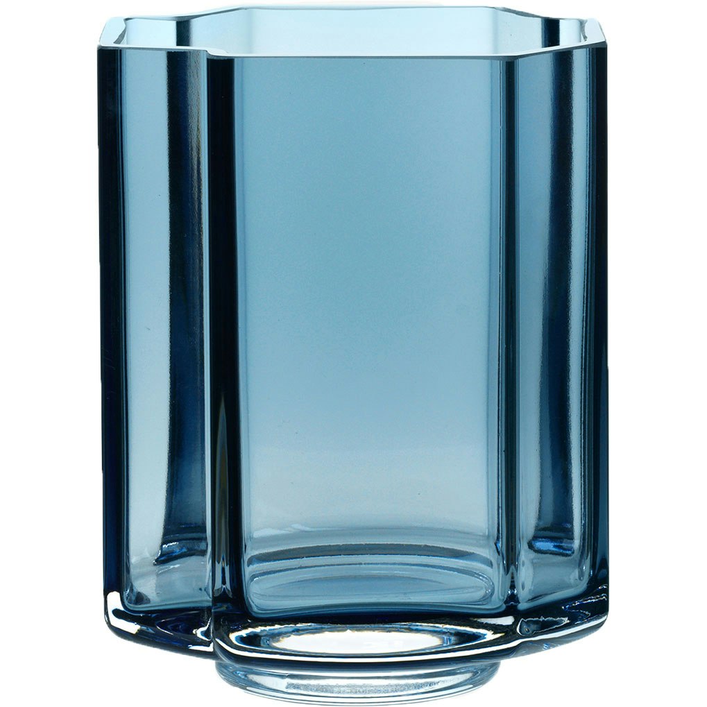 Funki Light Asymmetric Vase 13 cm, Blau