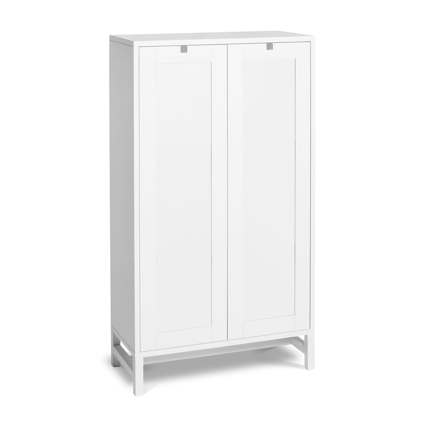 Falsterbo Schränkchen 127 cm Abgedeckte Türen, Weiß