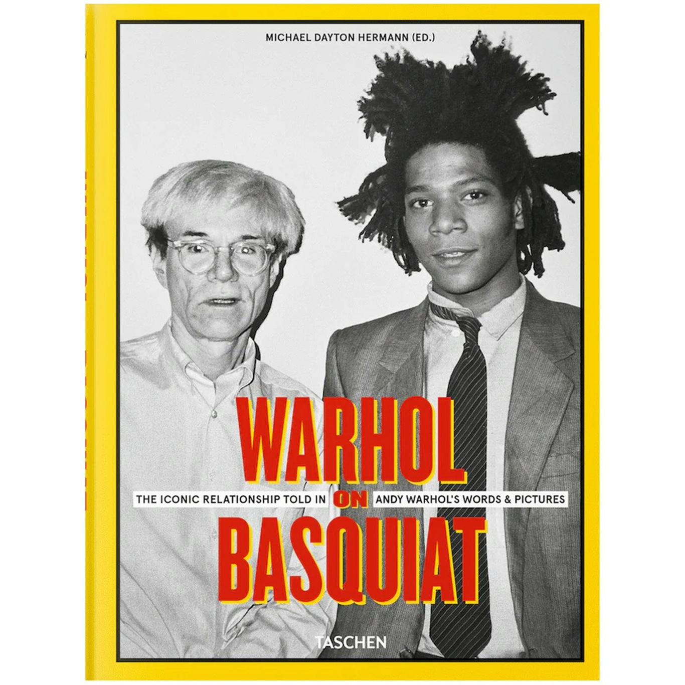 Warhol on Basquiat Buch