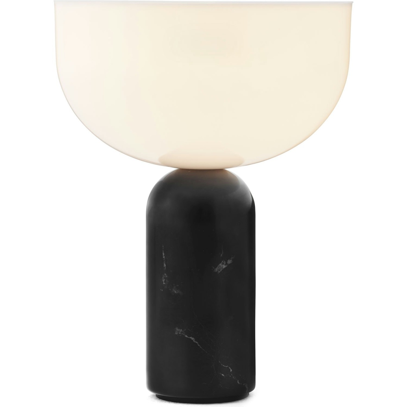 Kizu Tischlampe Tragbar, In Schwarzem Marmor