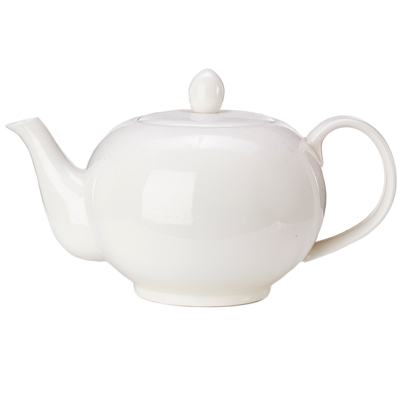 Undressed Teapot, White