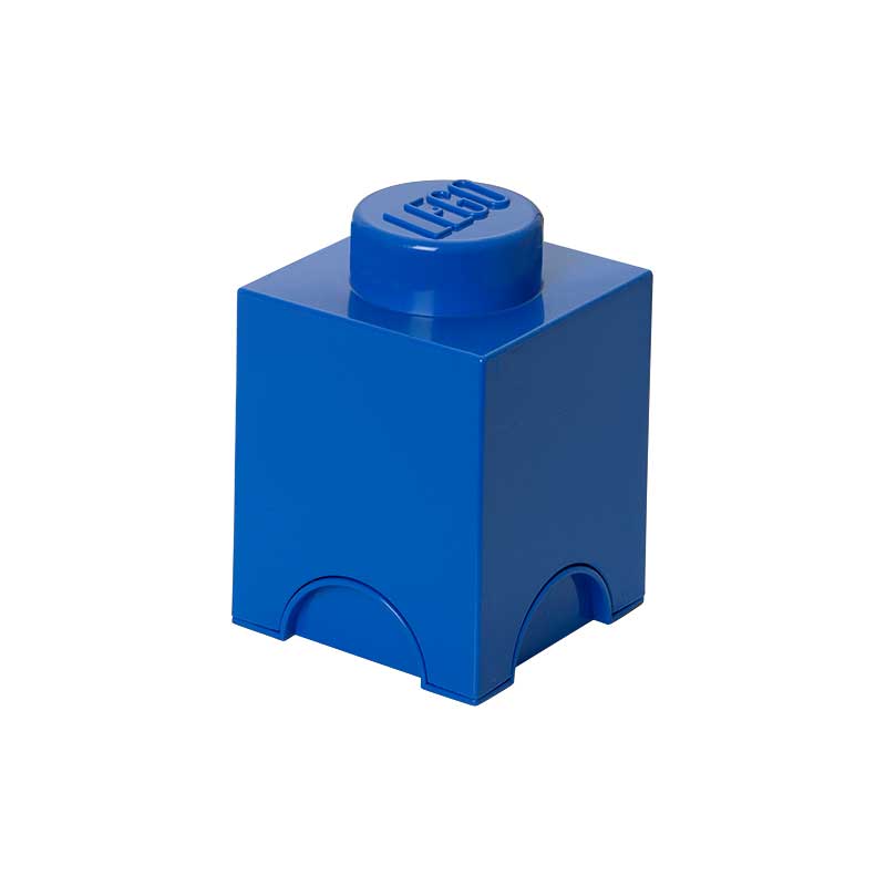 Lego stapelbare Aufbewahrungsbox 1, Blau