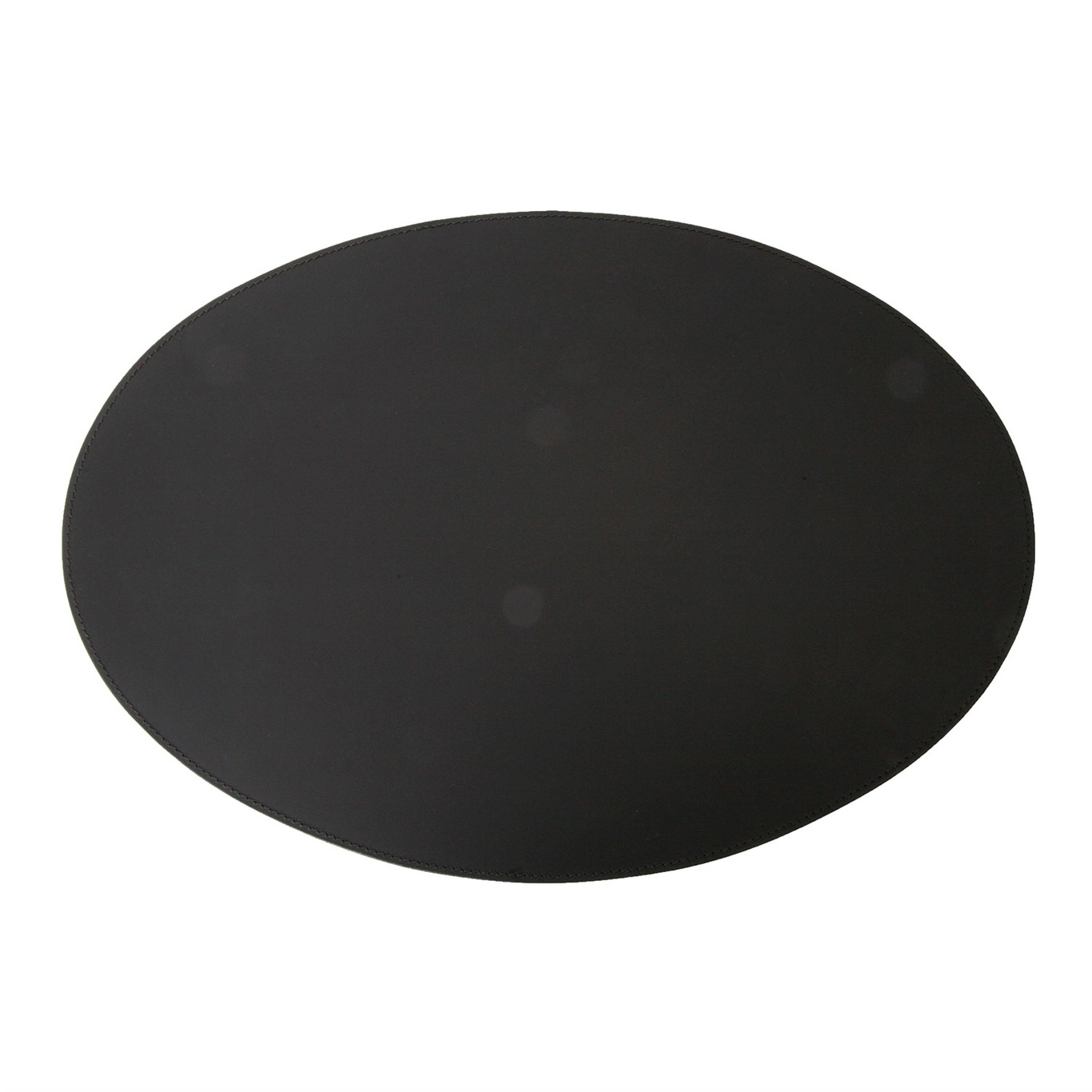 Tischset Oval, 35x48cm/ Schwarz