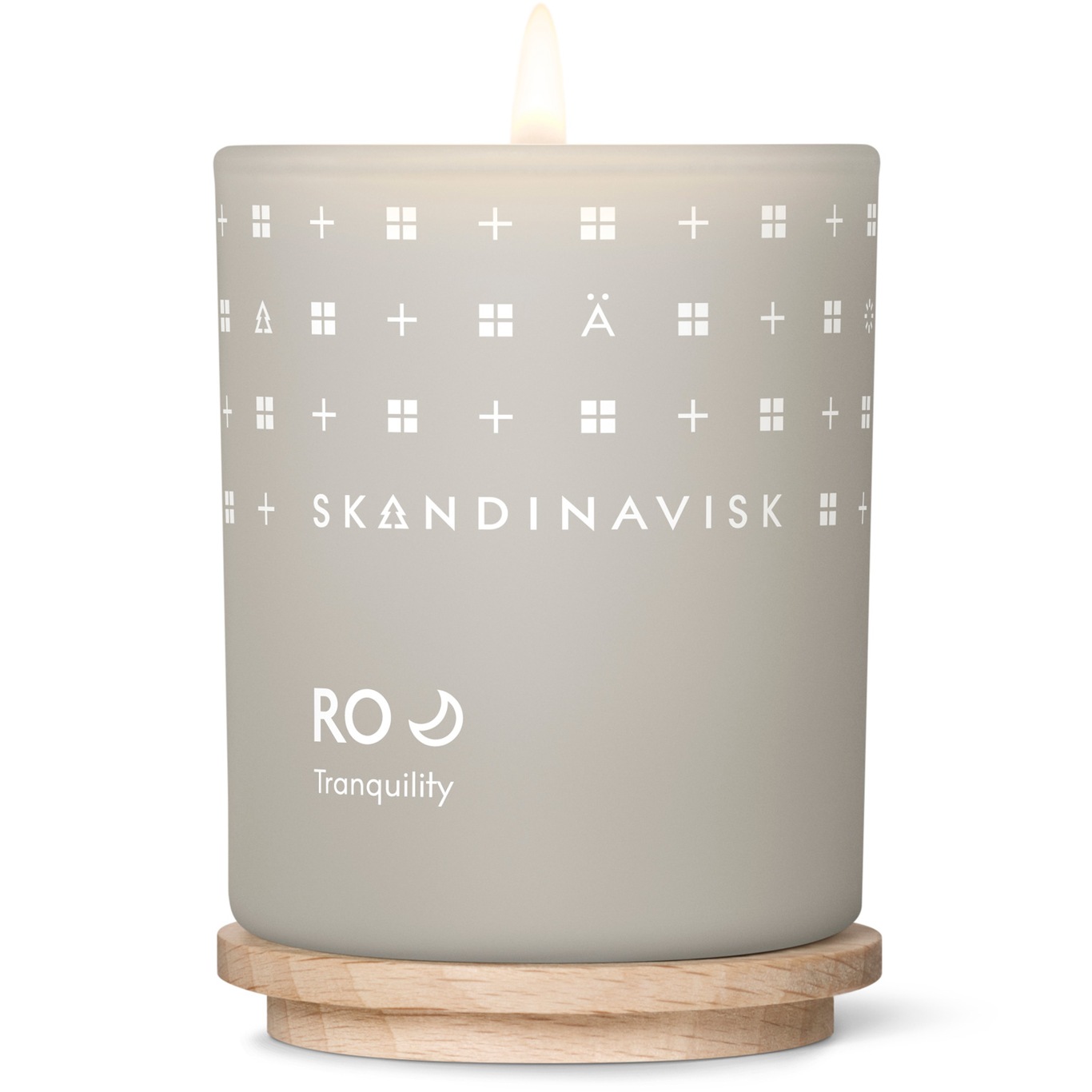 RO Scented Candle with Lid 65g