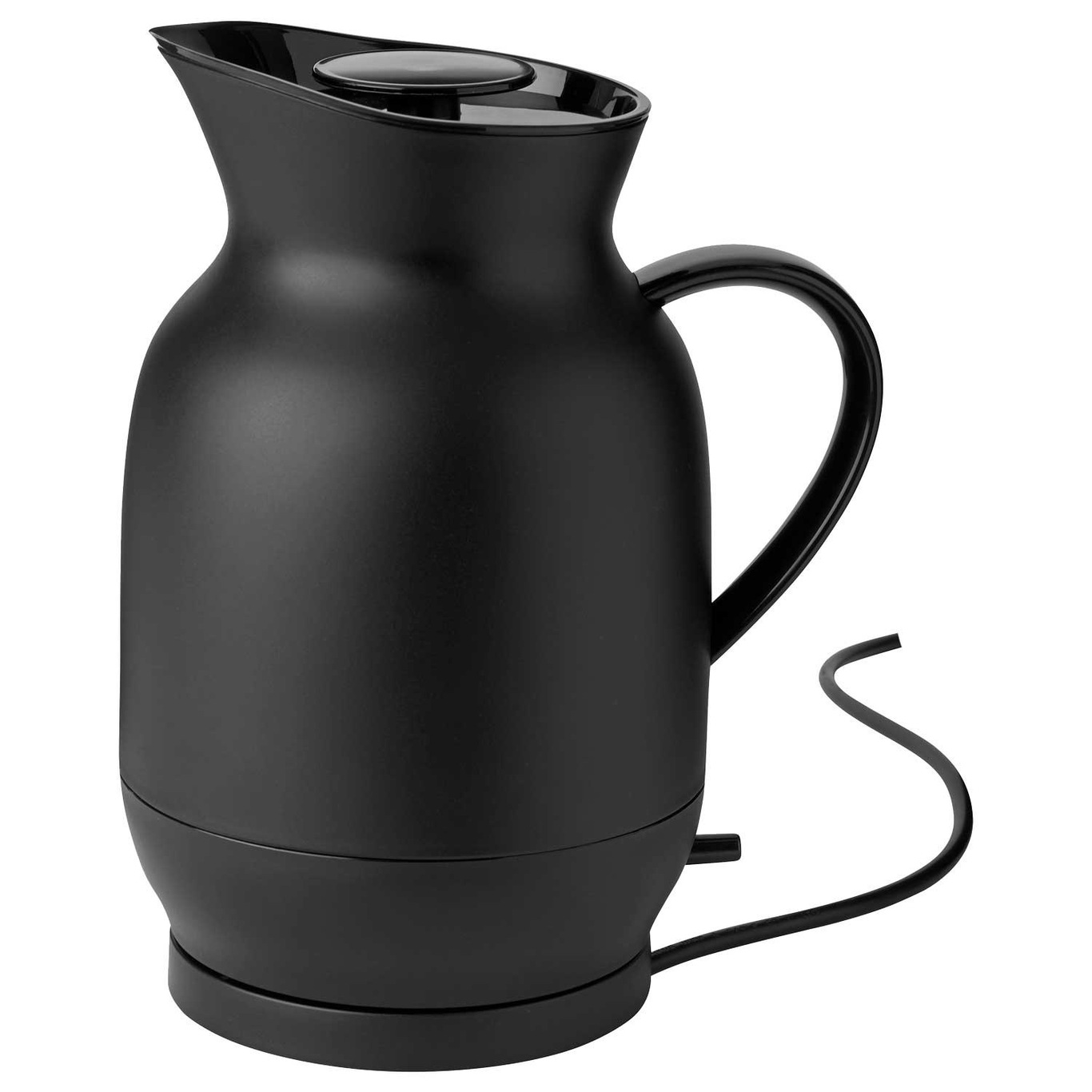 Amphora Wasserkocher 1,2 L, Soft Black