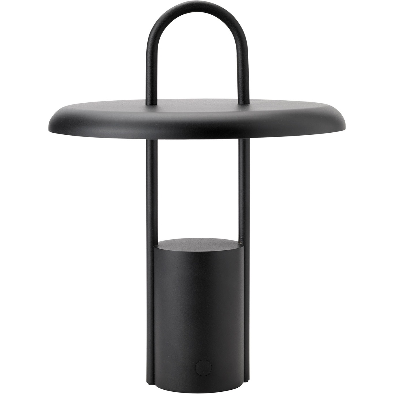 Pier Led-Lampe Tragbar 25 cm, Schwarz