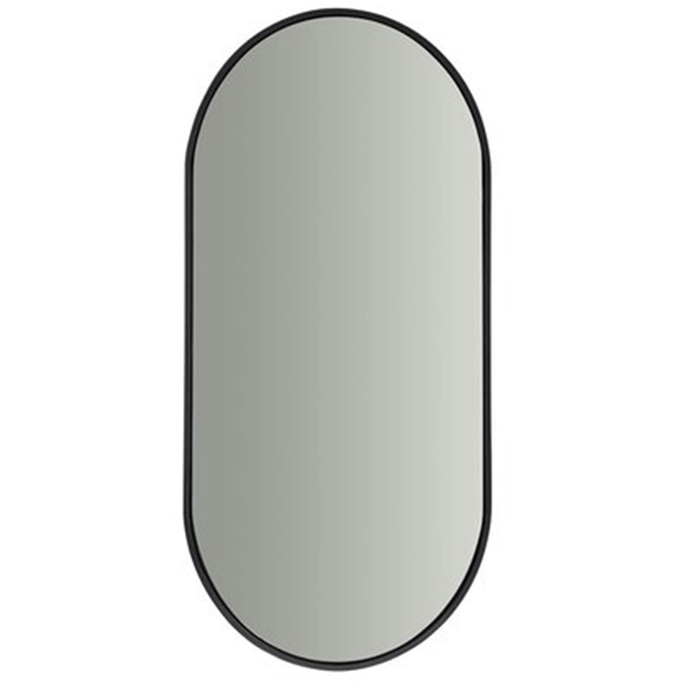 Spiegel Oval 55x115 cm, Phantom