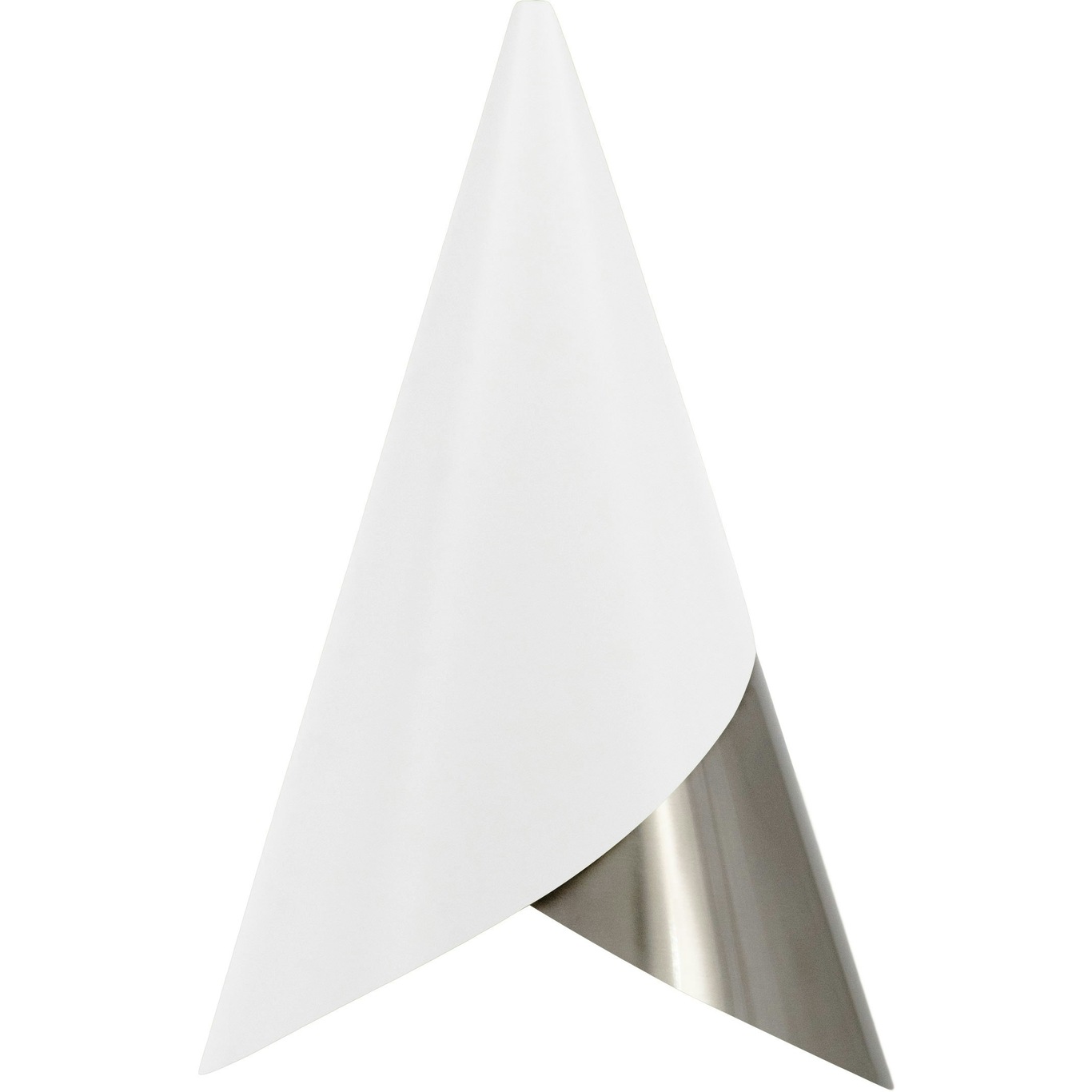 Cornet Lampenschirm, Stahl / Weiß