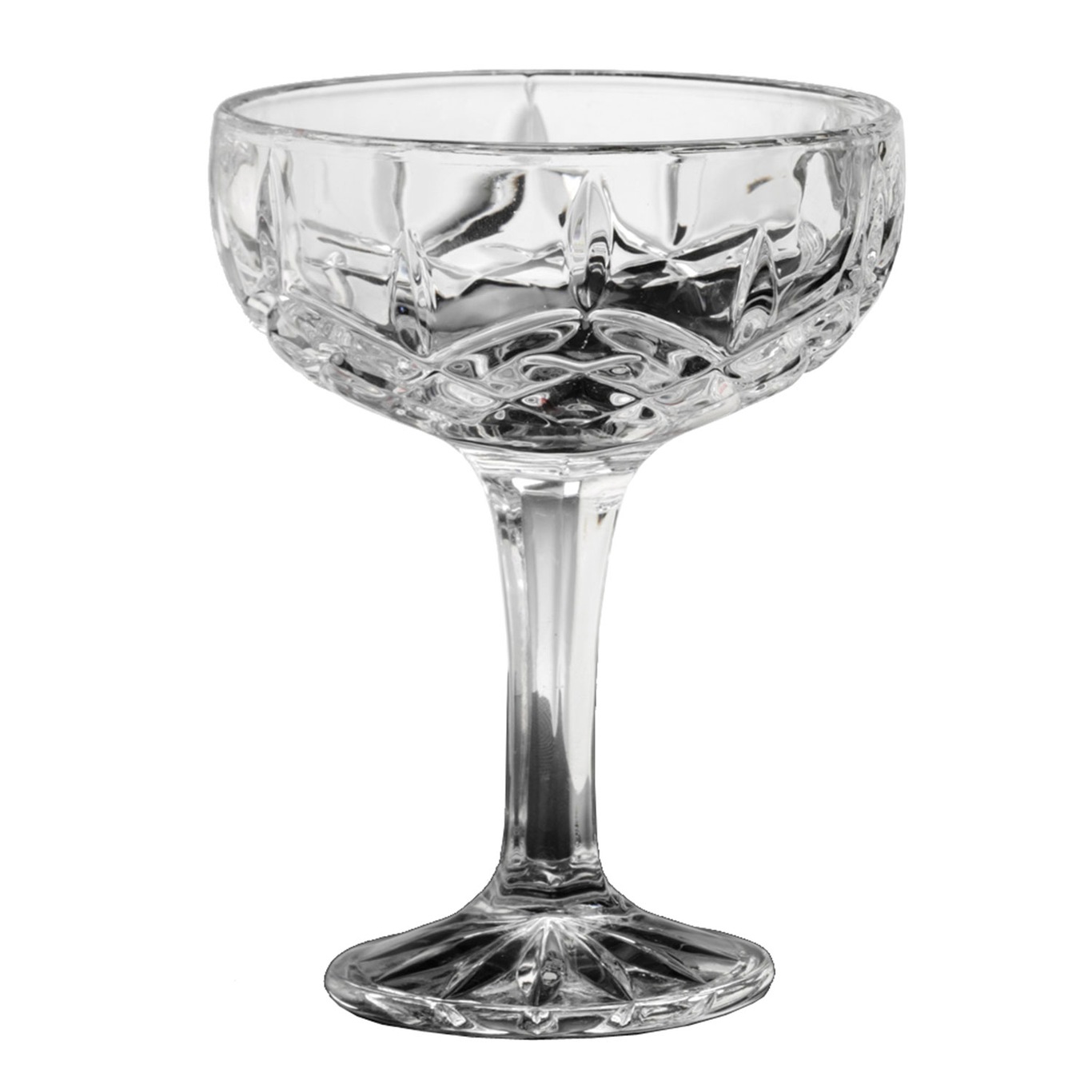 Harvey Champagne Glass 4-Pcs, Clear