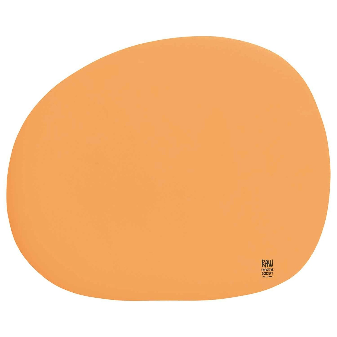 Raw Organic Placemat 33,5x41 cm, Oranje