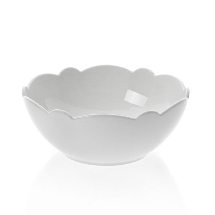 Dressed bowl, white