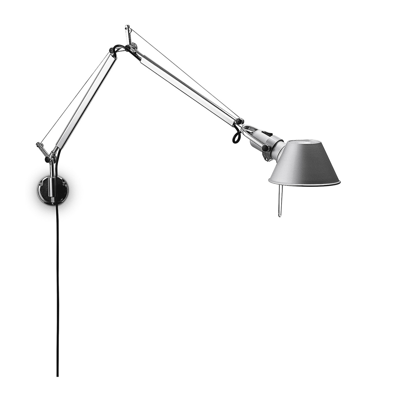 Tolomeo Mini Wall Lamp Wandlamp, Aluminium