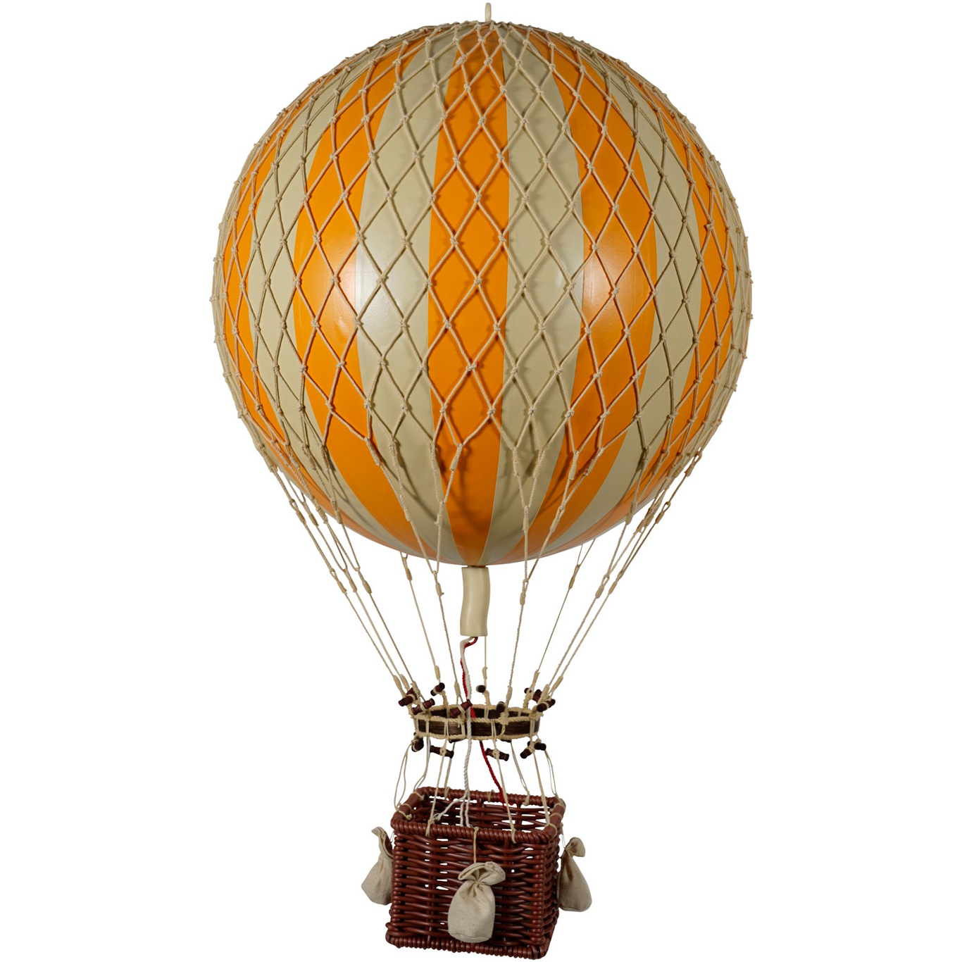 Royal Aero Luchtballon 32x56 cm, Oranje / Ivoor