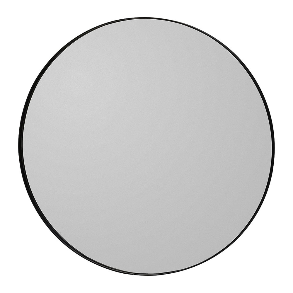 Circum Spiegel Medium Ø90 cm, Zwart