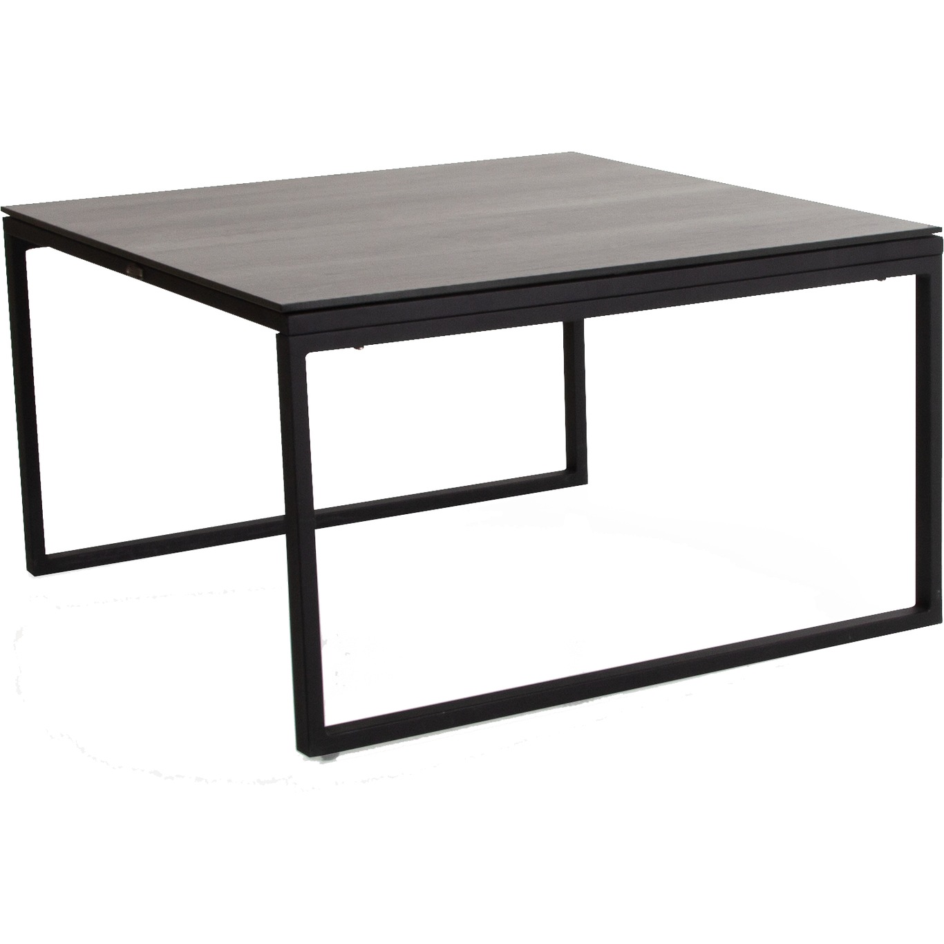Talance Coffee table 80x80cm H45, Black / Dark Grey
