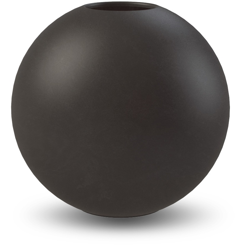 Ball Vaas 20 cm, Zwart
