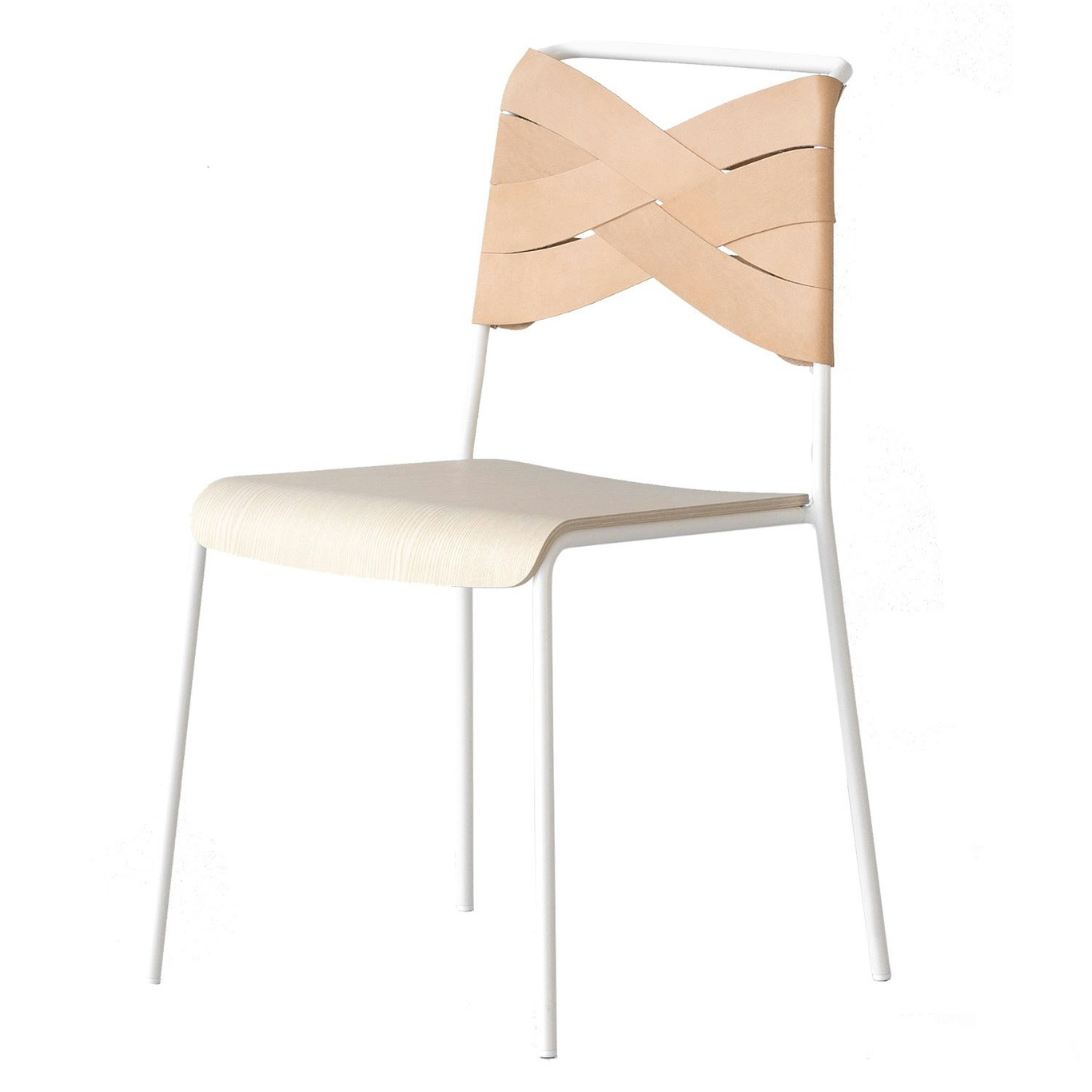 Torso Chair, Ask/Läder