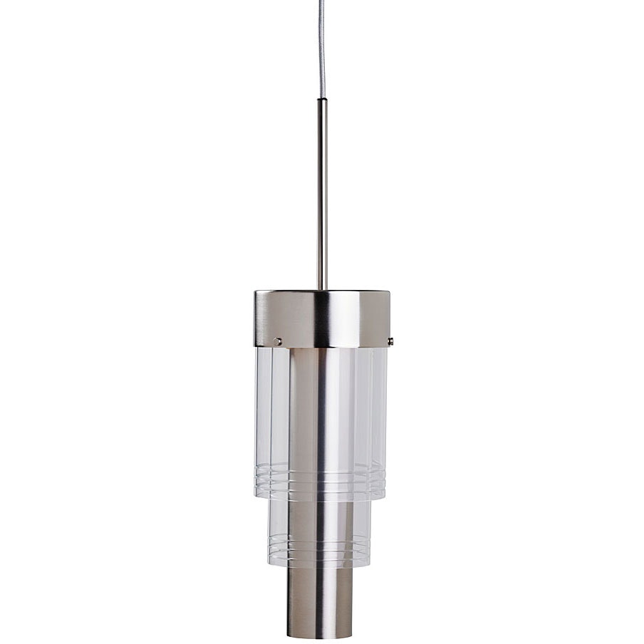 A-spire Hanglamp, Zilver / Doorzichtig