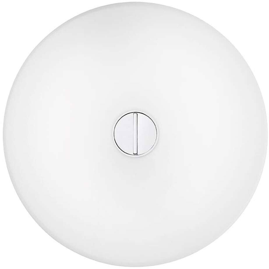 Button Ceiling/Wall Lamp, Opal/White