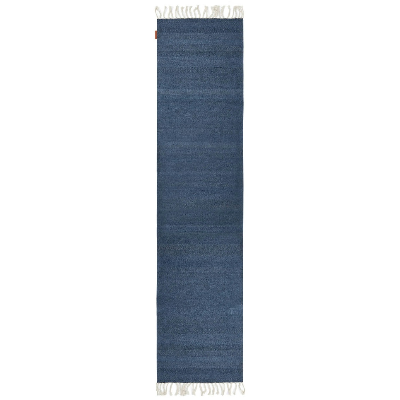 Fringe Vloerkleed 70x300 cm, Dusty Blue
