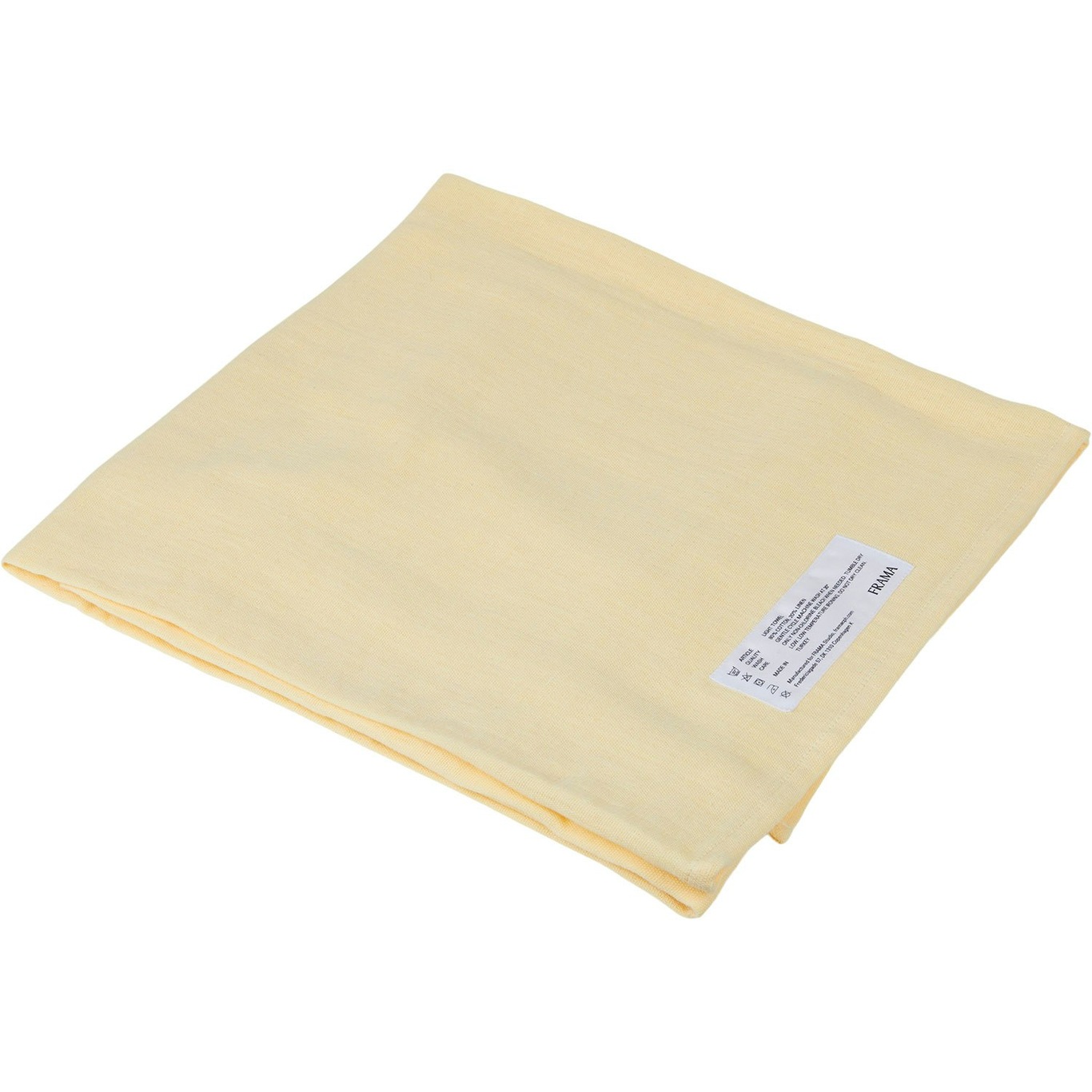 Light Towel Badlaken 100x150 cm, Pale Yellow
