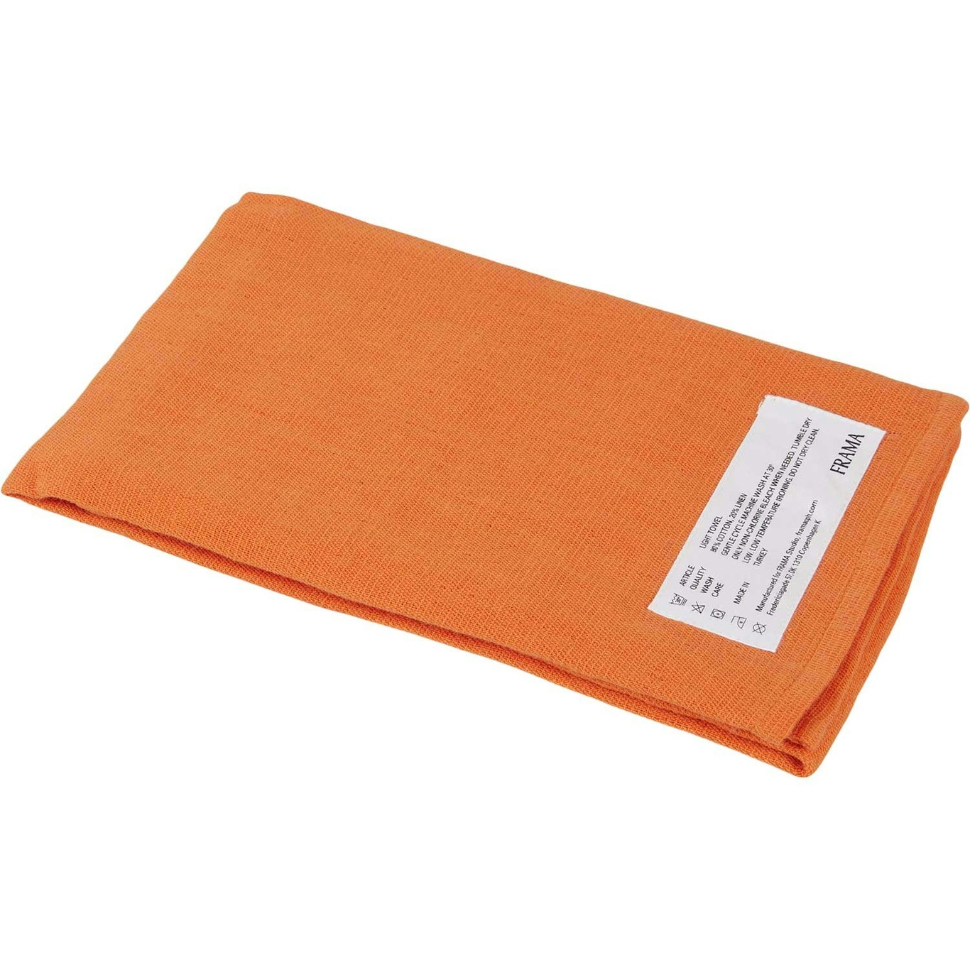 Light Towel Handdoek 50x80 cm, Burnt Orange