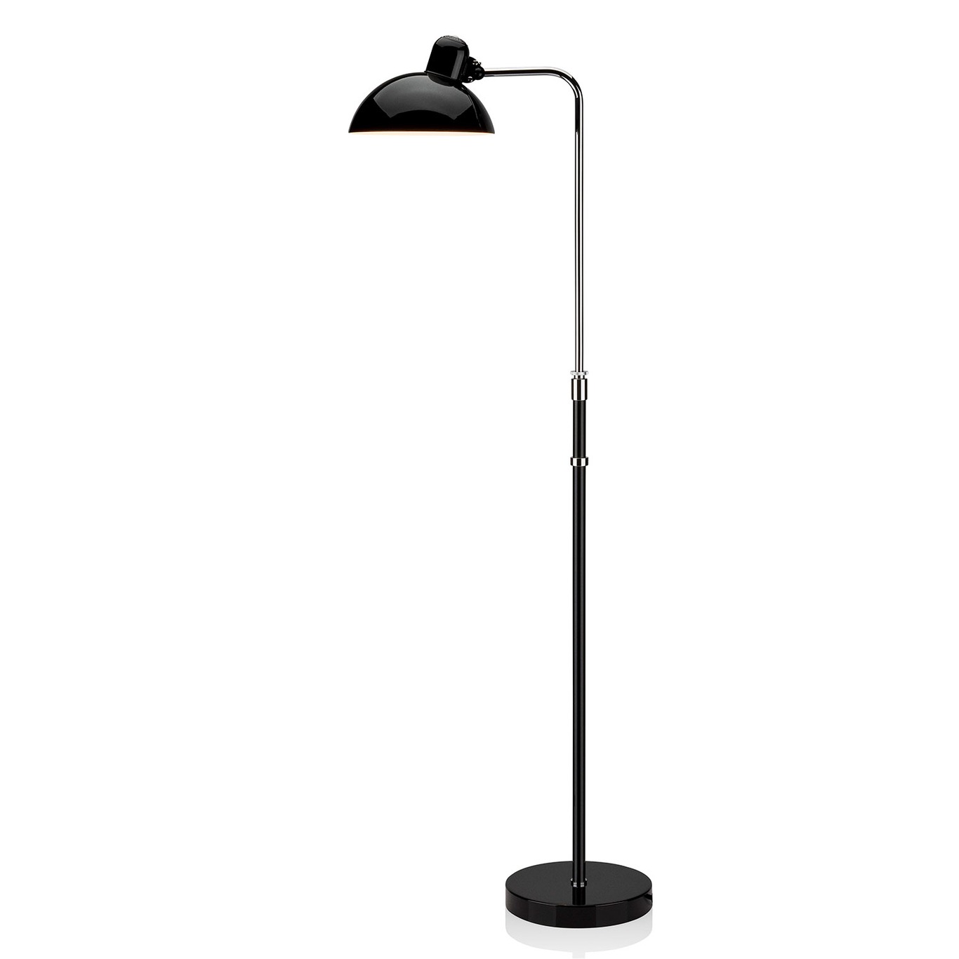 Kaiser Idell 6580-F Floor Lamp, Black