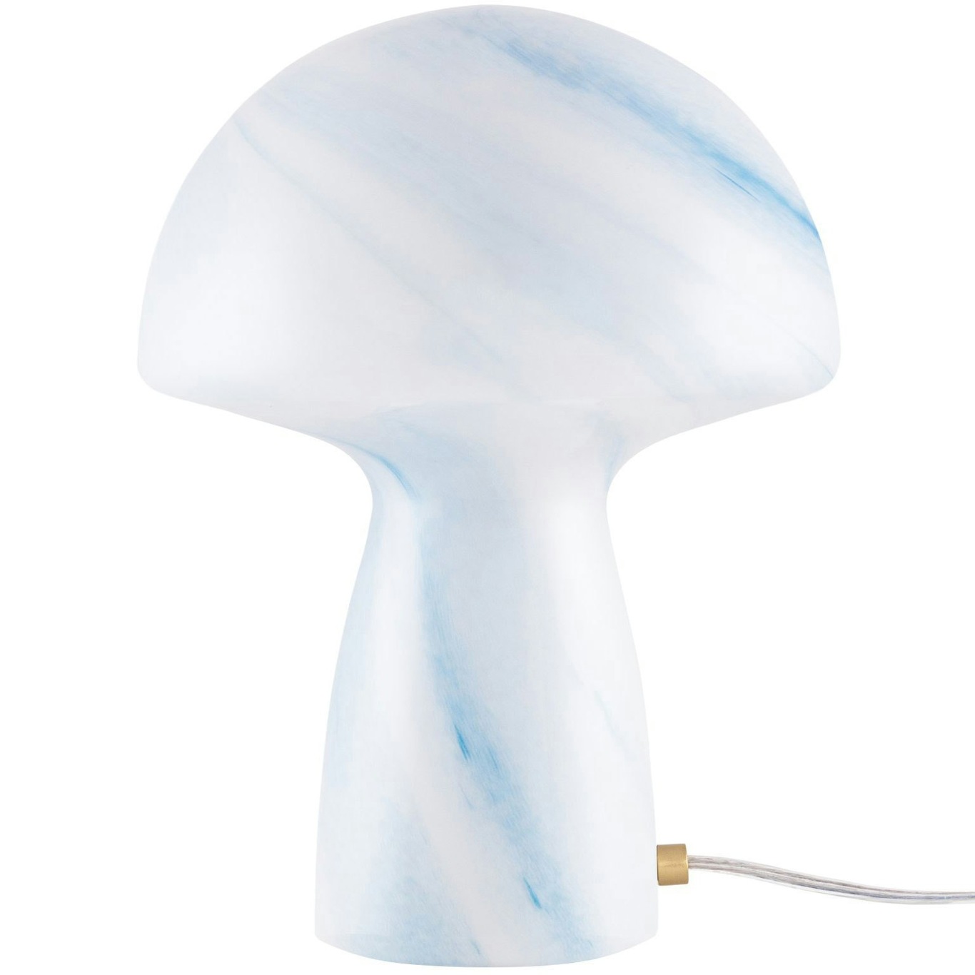 Fungo Swirl Tafellamp 22 cm, Blauw