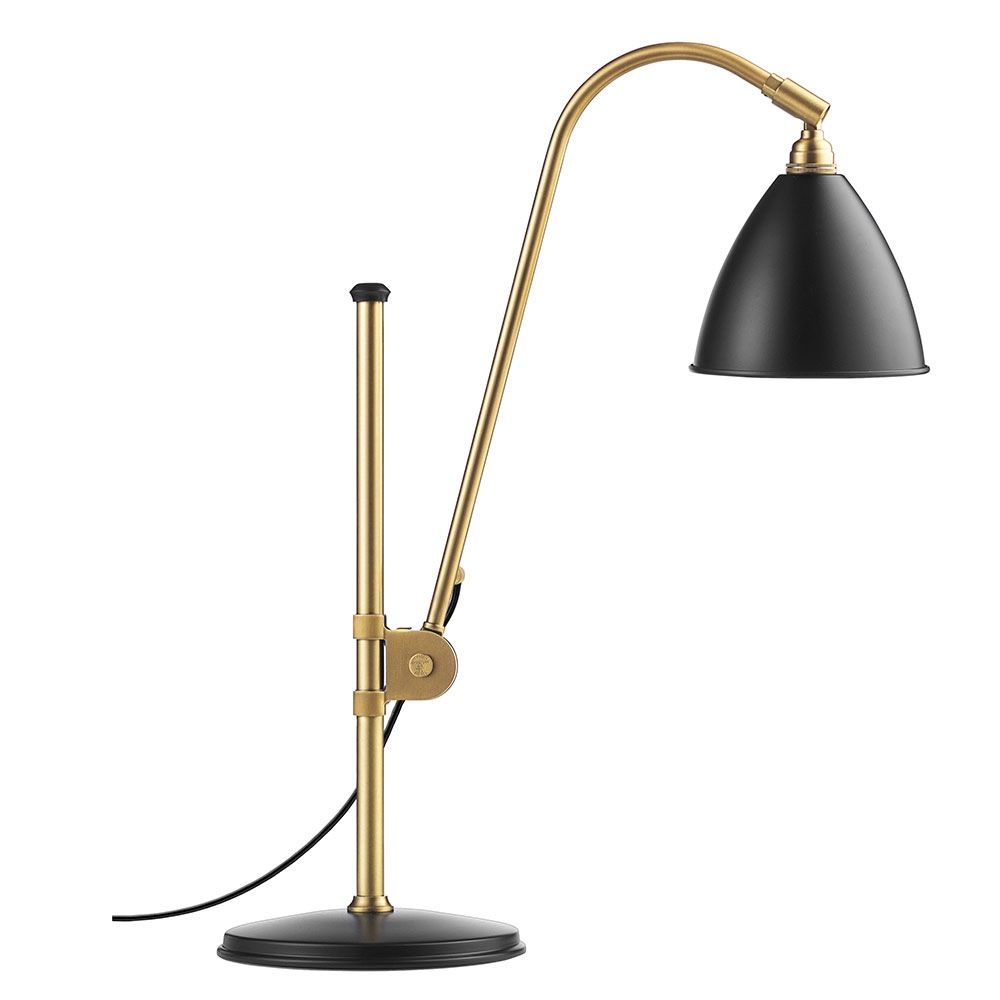 Bestlite BL1 Table Lamp, Brass/Black